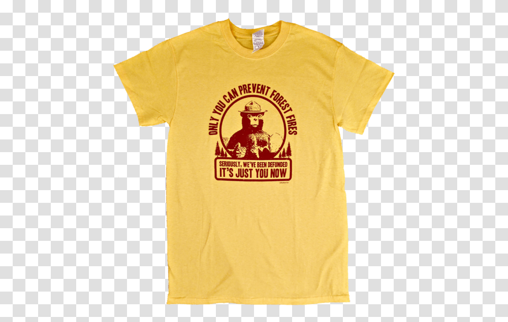 Smokey Bear Tshirt Buckaroo Banzai T Shirt, T-Shirt, Plant, Sleeve Transparent Png