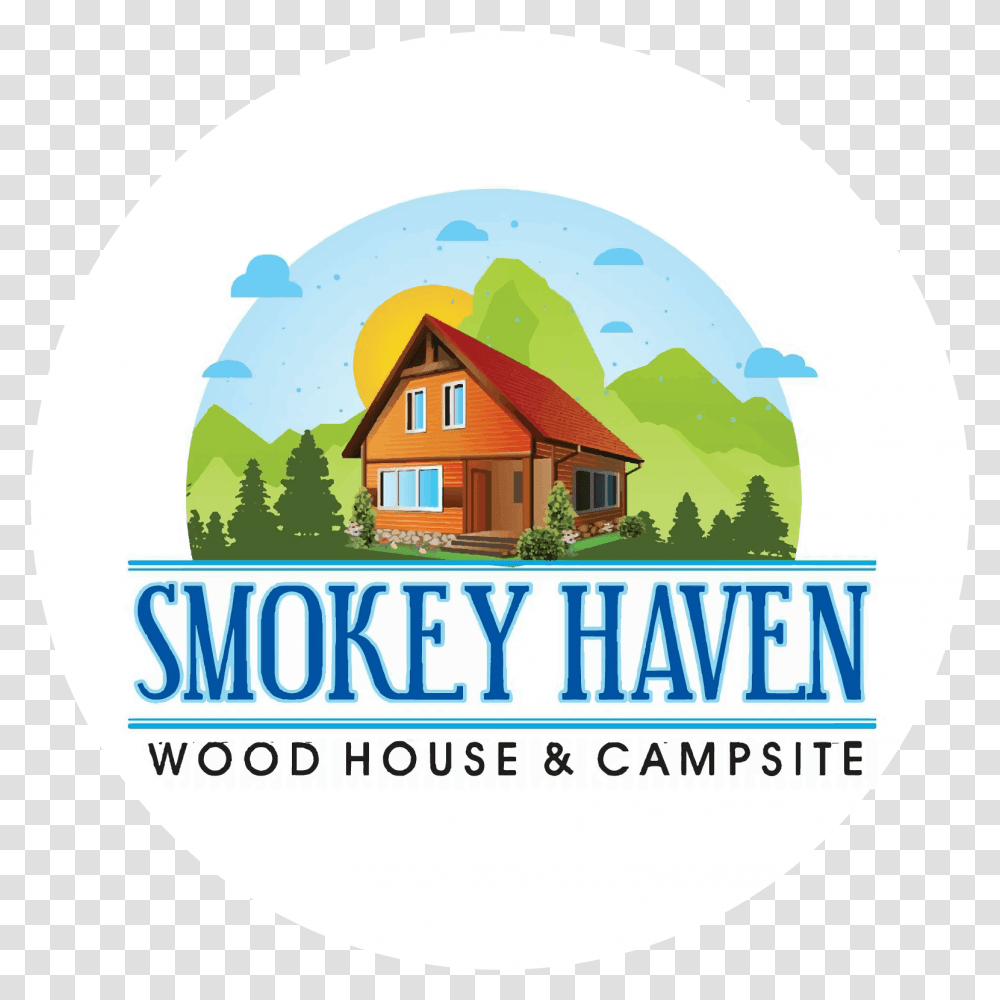 Smokey Haven Wood House And Cottages Download Label, Nature, Outdoors, Building, Countryside Transparent Png