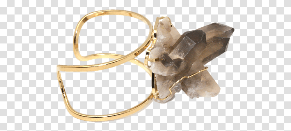 Smokey Quartz Crystal Point Cuff Belt, Accessories, Accessory, Jewelry, Gemstone Transparent Png