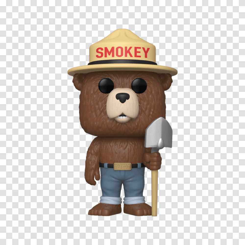 Smokey The Bear Funko Pop, Mascot, Apparel, Plush Transparent Png