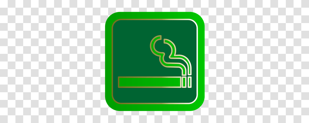 Smoking First Aid, Green, Logo Transparent Png