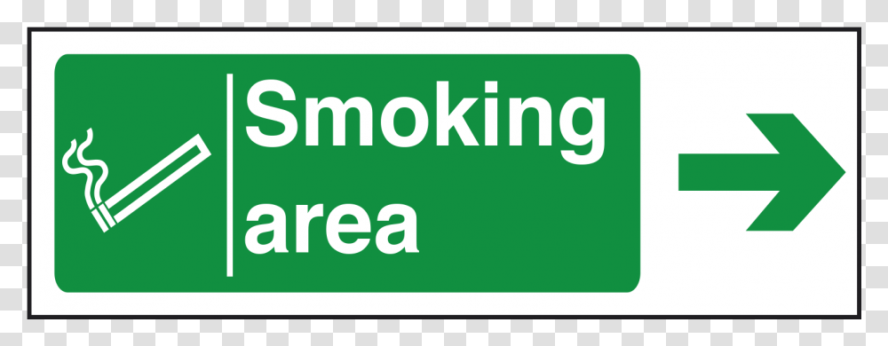 Smoking Area Arrow Right SignTitle Smoking Area Traffic Sign, Word, Road Sign Transparent Png