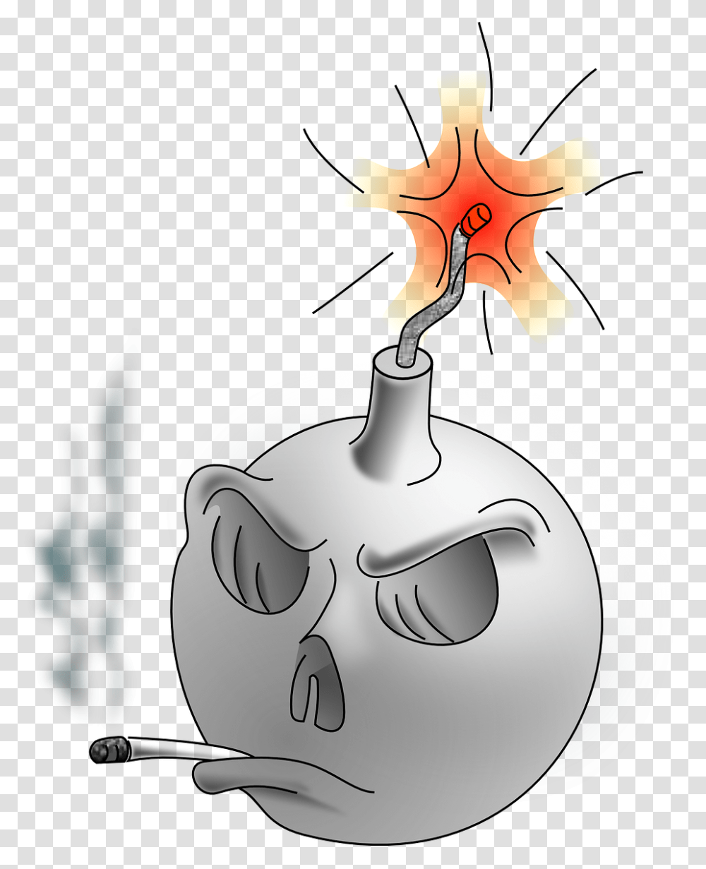 Smoking Bomb, Weapon, Weaponry, Armor, Sweets Transparent Png