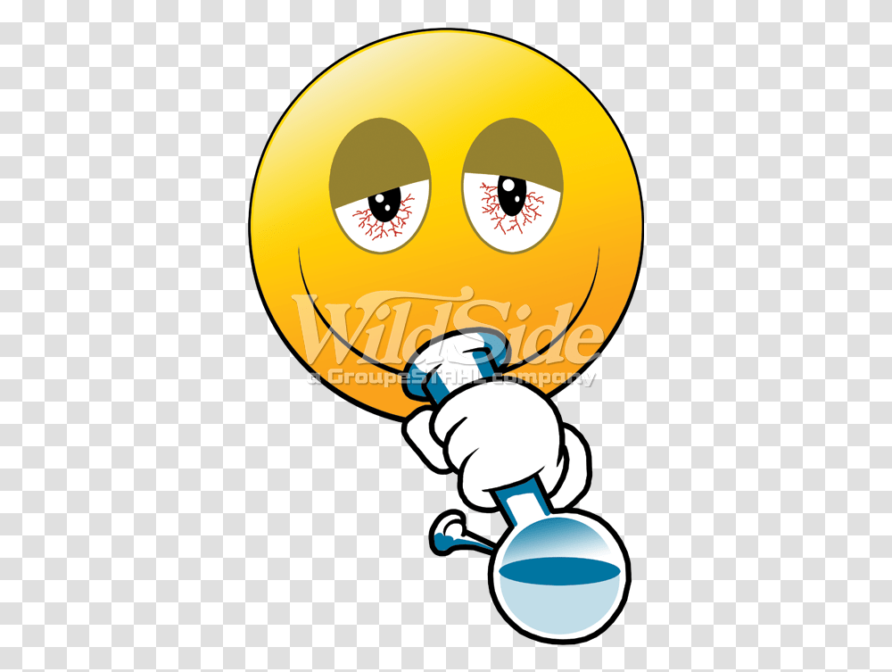 Smoking Bong The Wild Side Bong Smoking Emoji Clipart Happy, Clock Tower, Architecture, Building, Angry Birds Transparent Png
