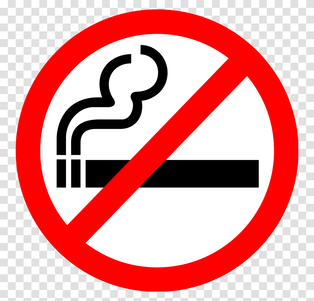 Smoking Clipart, Road Sign, Stopsign Transparent Png