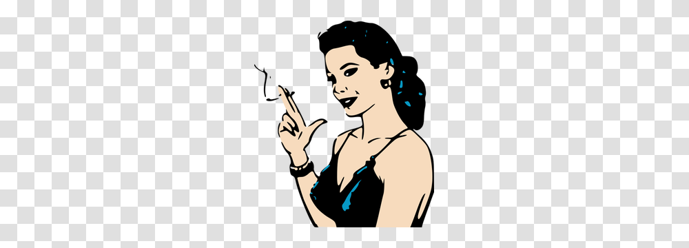 Smoking Free Clipart, Person, Human, Stencil, Back Transparent Png