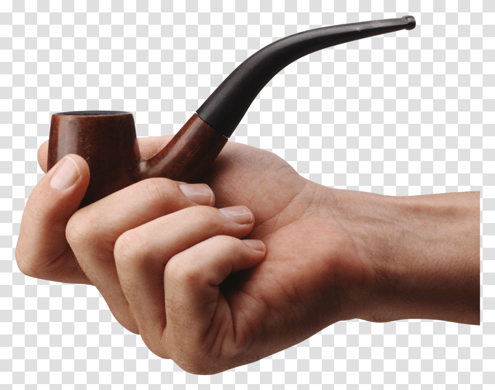 Smoking Pipe In Hand Image Smoking Pipe In Hand Transparent Png