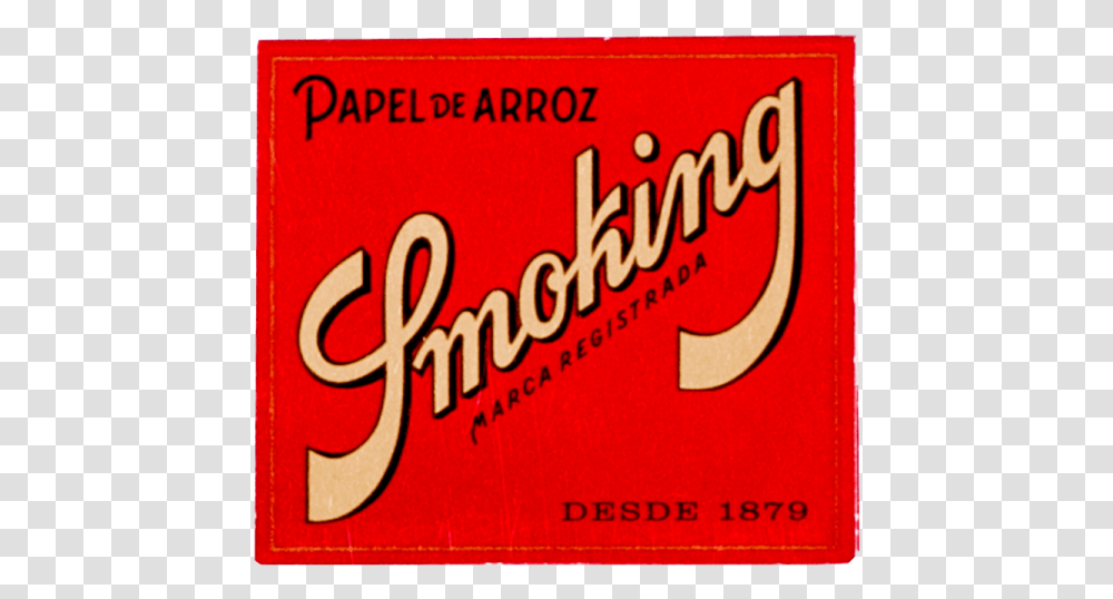 Smoking Red Rice Paper Smoking, Poster, Advertisement, Alphabet Transparent Png