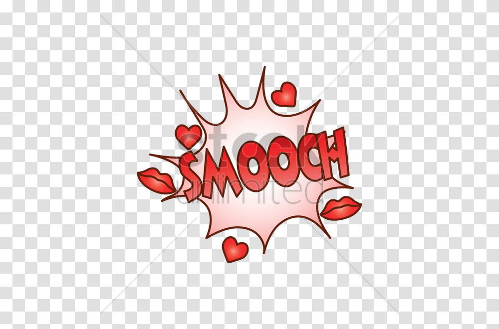 Smooch Comic Speech Bubble Vector Image, Dynamite, Bomb, Weapon, Bow Transparent Png