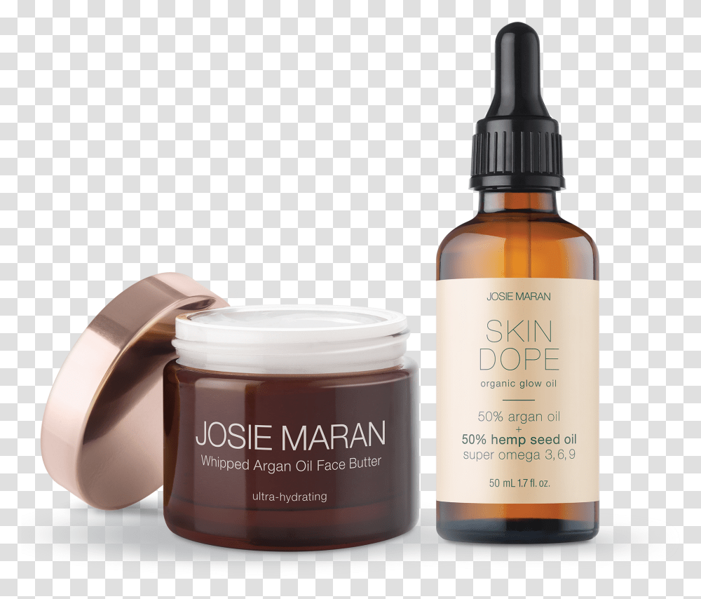Smooth And Glow DuoData Variant Smooth And Glow Josie Maran Whipped Argan Oil Face Butter, Cosmetics, Bottle, Label Transparent Png