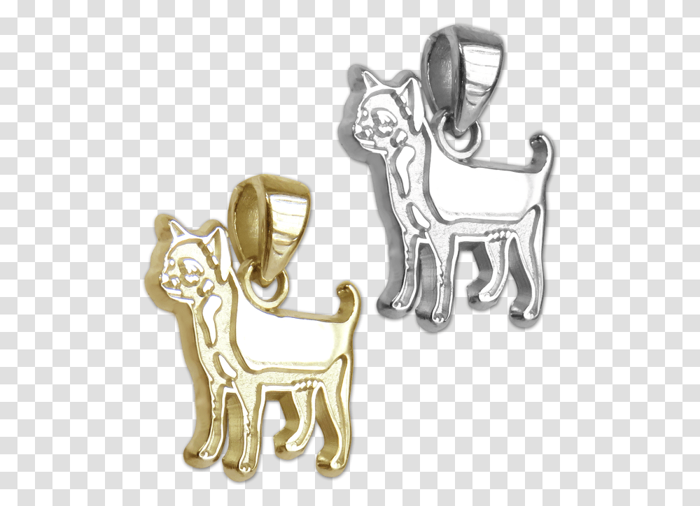 Smooth Chihuahua Charm Or Pendant In Sterling Silver, Furniture, Chair, Throne Transparent Png