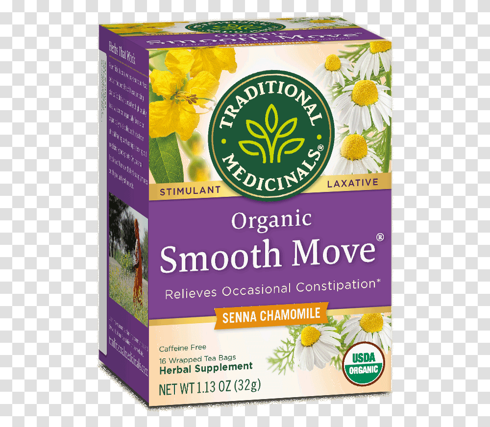 Smooth Move Tea, Plant, Label, Herbal, Herbs Transparent Png
