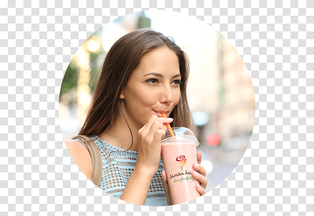 Smoothie Drinking, Person, Human, Beverage, Juice Transparent Png