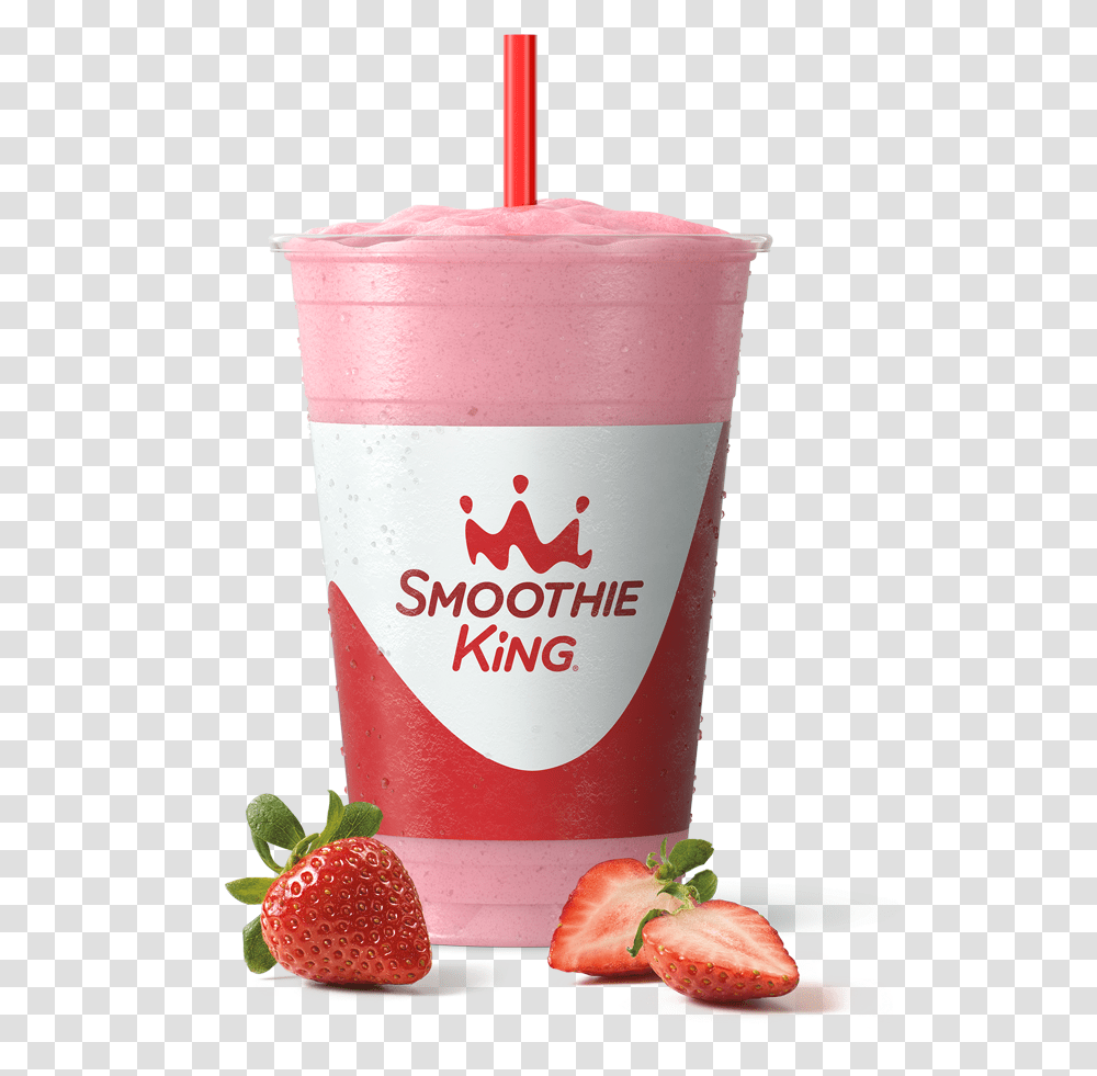 Smoothies Smoothie King Smoothie, Juice, Beverage, Drink, Strawberry Transparent Png