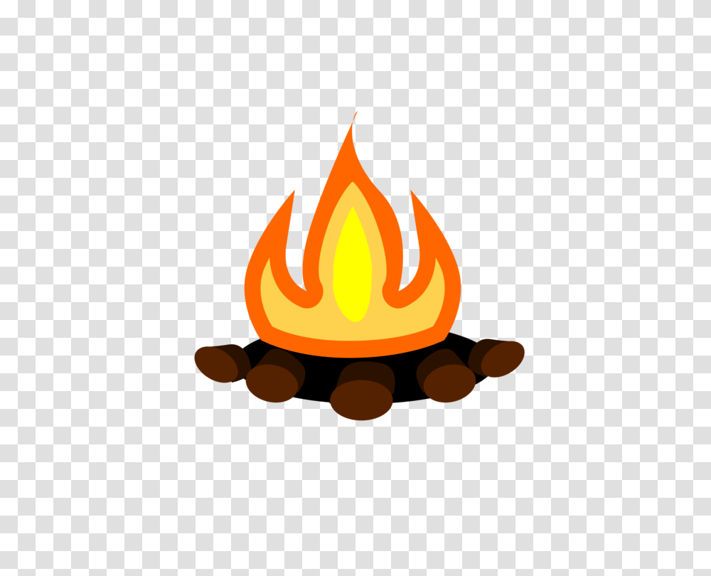 Smore Campfire Bonfire Camping, Flame Transparent Png