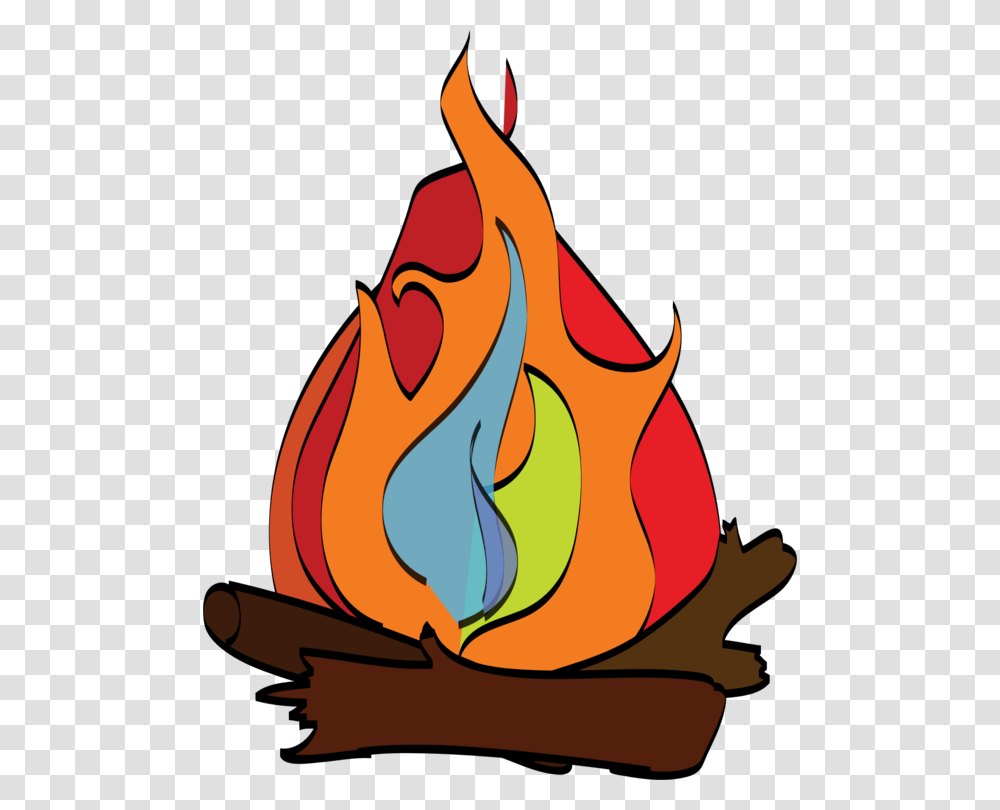 Smore Campfire Camping Bonfire Download, Flame Transparent Png