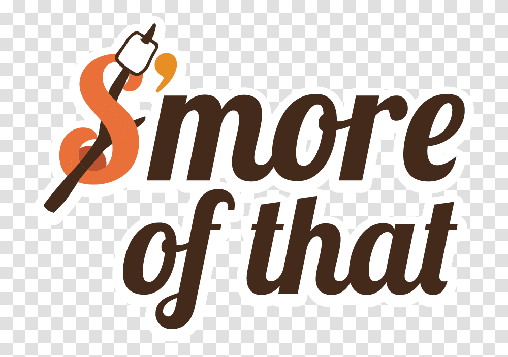 Smore Of That S Logos, Label, Text, Alphabet, Word Transparent Png