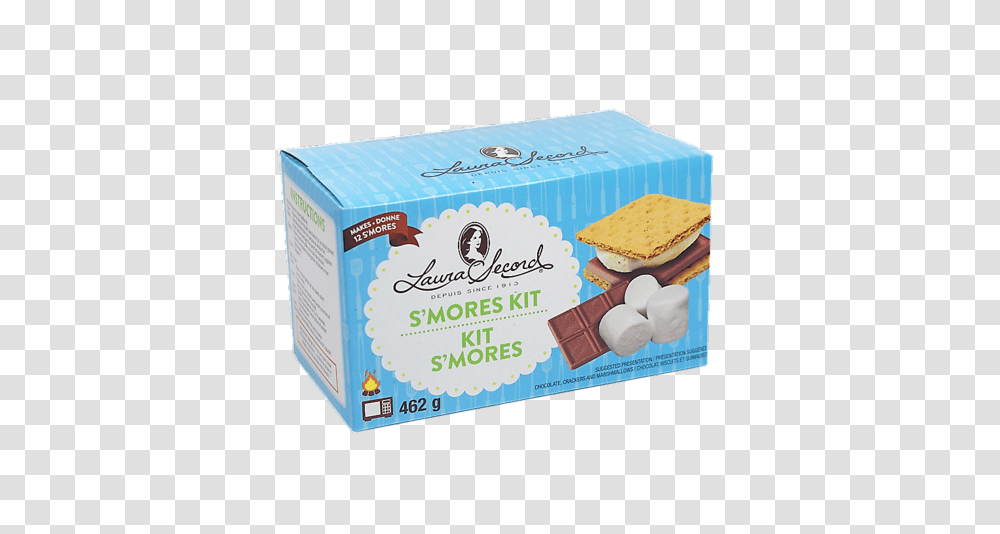 Smores Kit G Products Laura Secord, Burger, Food, Box, Bread Transparent Png