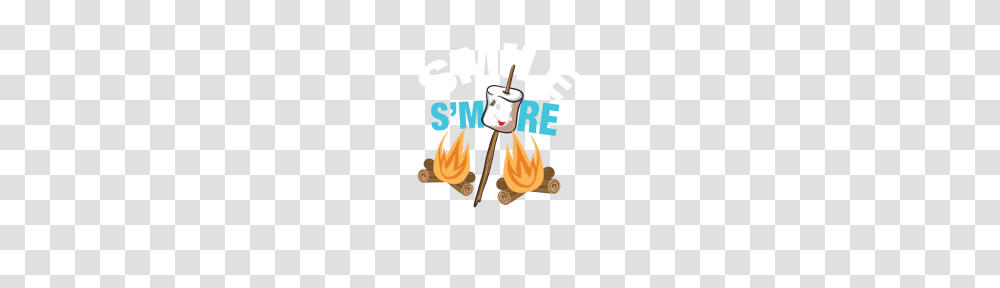 Smores Smores Marshmallow Laugh More Gift, Fire, Flame, Performer Transparent Png