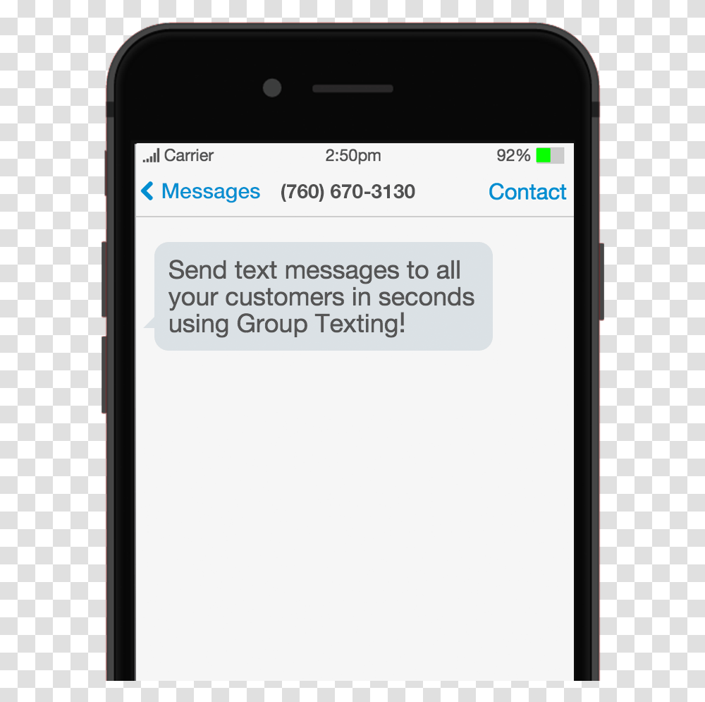 Sms Text Blast Long Code Mobile Smartphone Example Sms Text Message, Mobile Phone, Electronics, Cell Phone, Iphone Transparent Png
