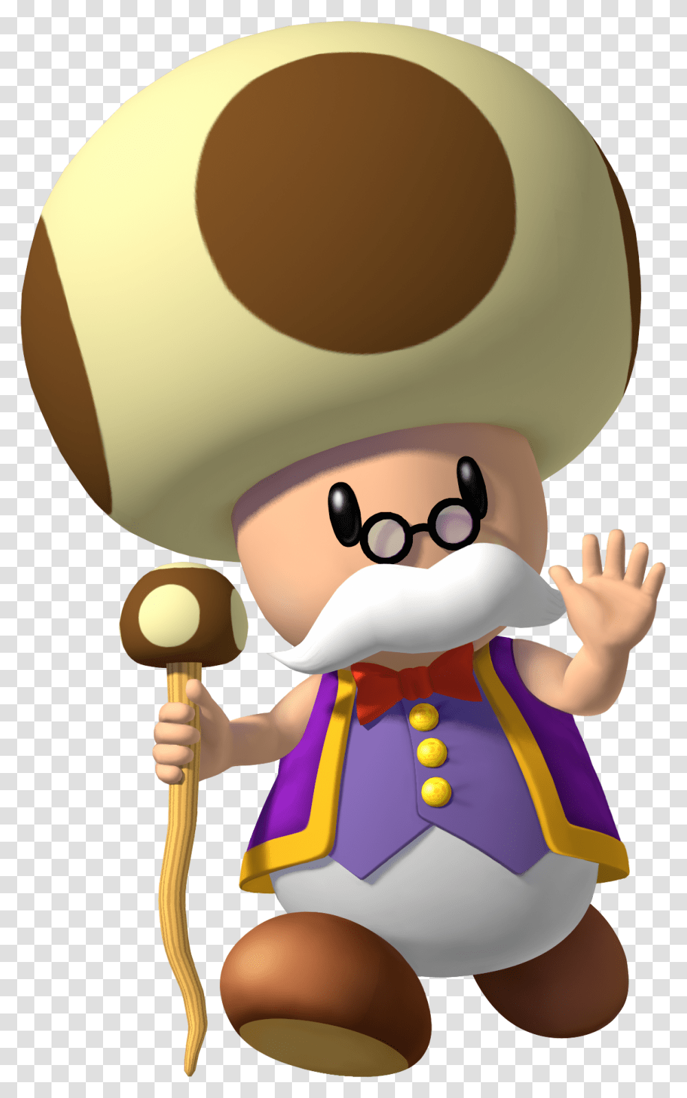 Sms Toadsworth Artwork Super Mario Old Toad, Person, Human, Chef, Rattle Transparent Png