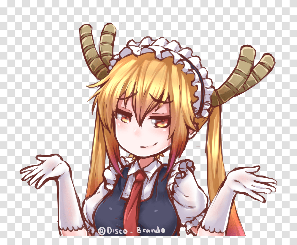 Smug Tohru Tohru, Manga, Comics, Book, Person Transparent Png