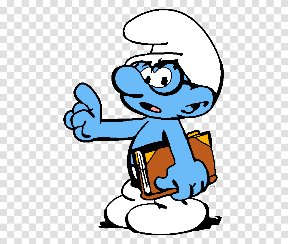 Smurf, Character, Hand, Label Transparent Png