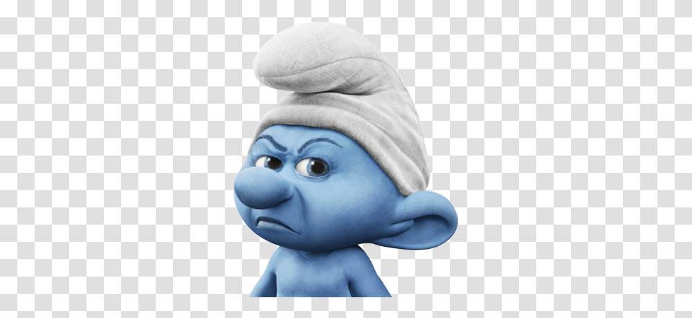 Smurf, Character, Head, Figurine, Toy Transparent Png