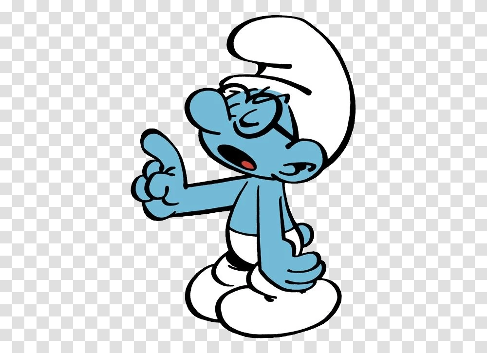 Smurf, Character, Label, Outdoors Transparent Png