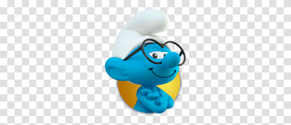 Smurf, Character, Toy, Animal, Sea Life Transparent Png