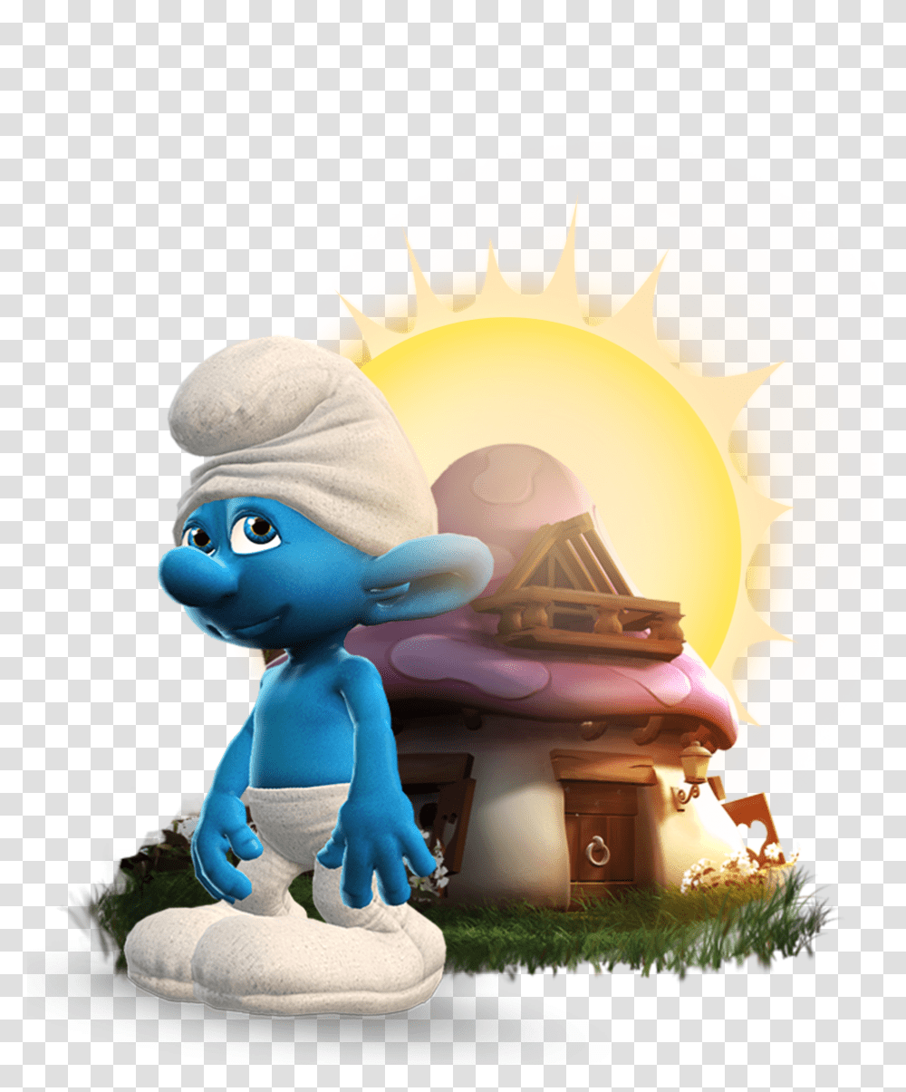 Smurf, Character, Toy, Super Mario, Figurine Transparent Png