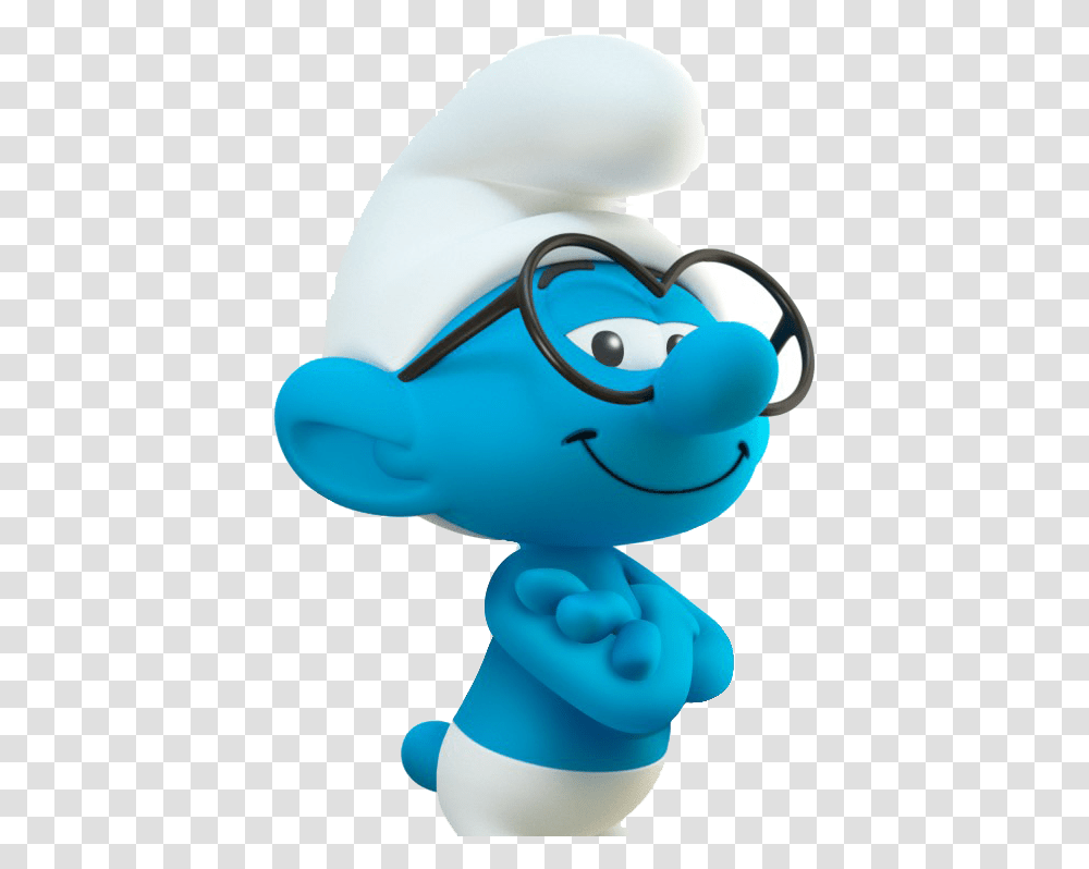 Smurf Hat Cartoon Characters In Blue Color, Toy, Figurine, Security Transparent Png