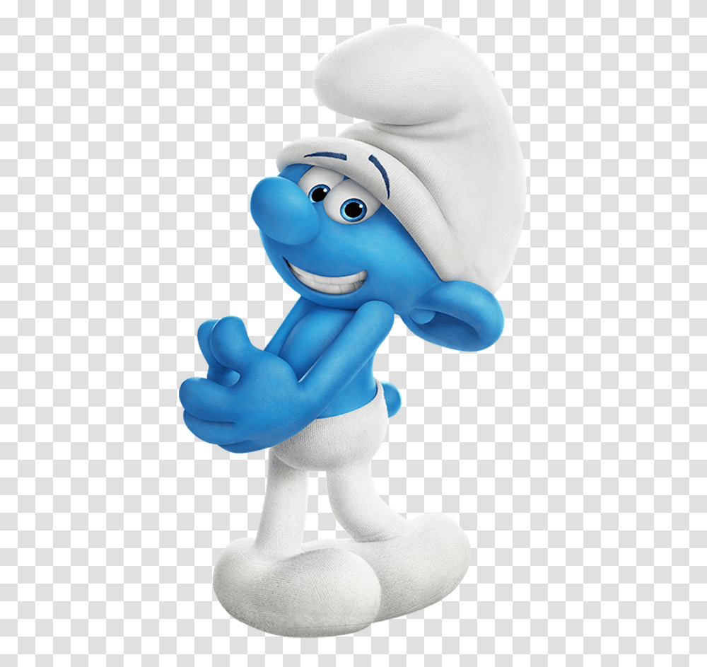 Smurf Lost Village Characters, Toy, Figurine, Inflatable, Plush Transparent Png