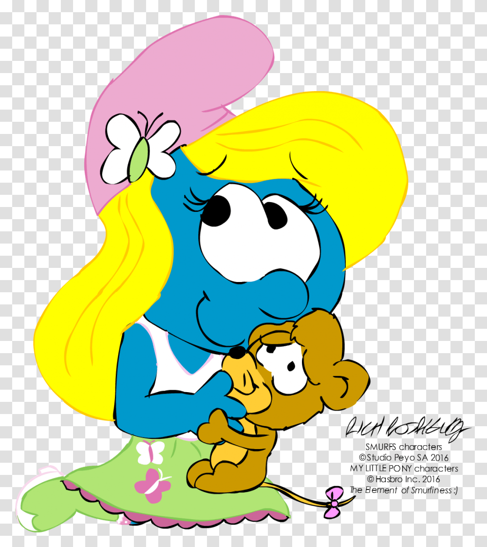 Smurfette Fluttershy Mlp Eg Smurfs, Plant Transparent Png