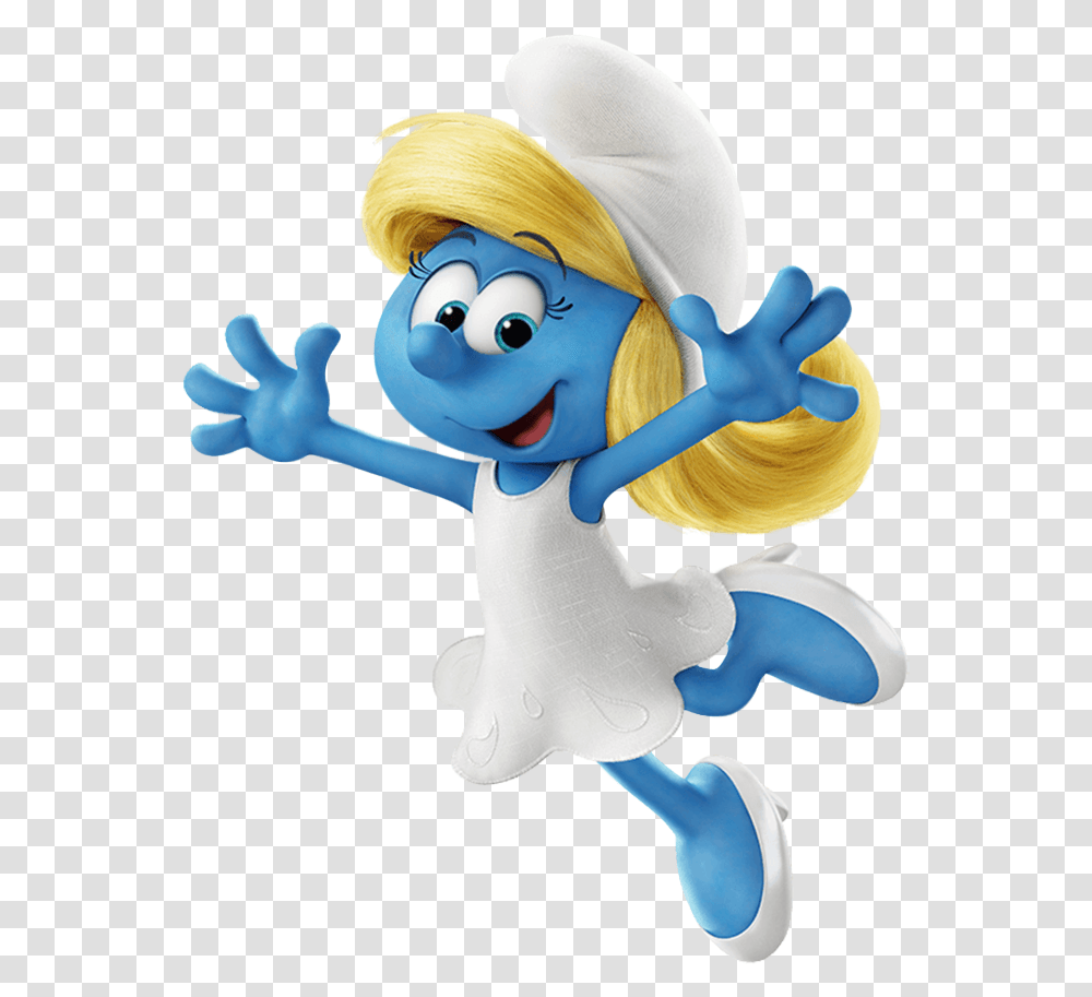 Smurfette, Toy, Figurine, Plush, Animal Transparent Png