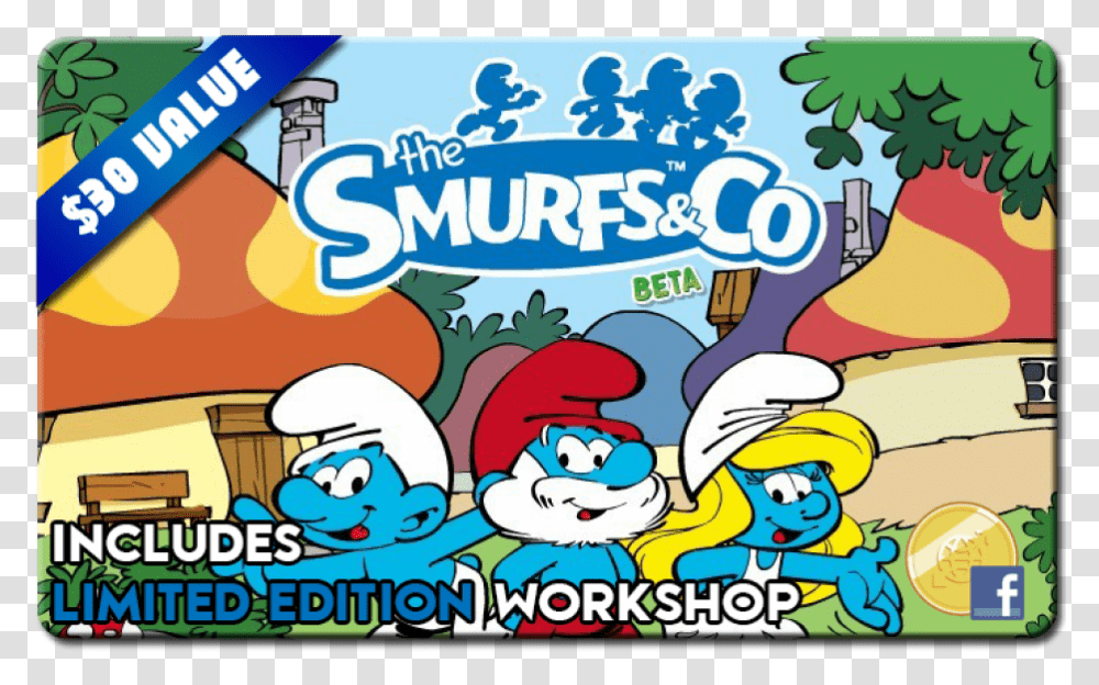 Smurfs Amp Co Spellbound, Label, Super Mario, Poster Transparent Png