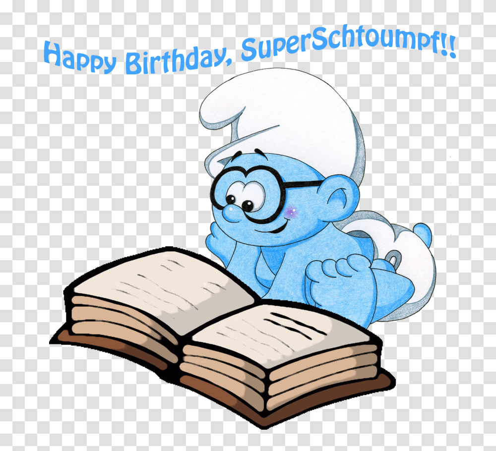 Smurfs Clip Art, Book, Comics Transparent Png