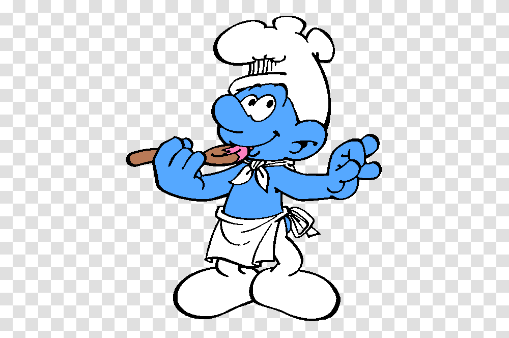 Smurfs Drawing At Getdrawings, Person, Human, Chef Transparent Png