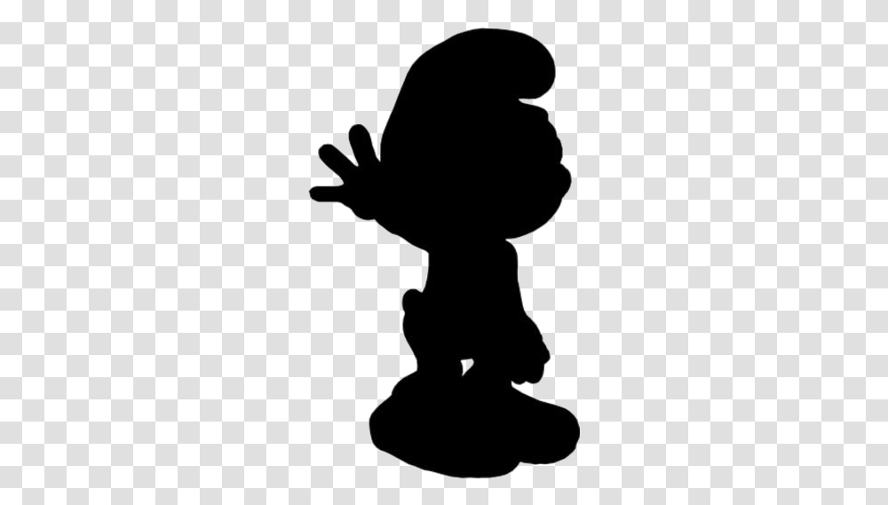 Smurfs Lost Village Images Illustration, Silhouette, Person, Human, Stencil Transparent Png