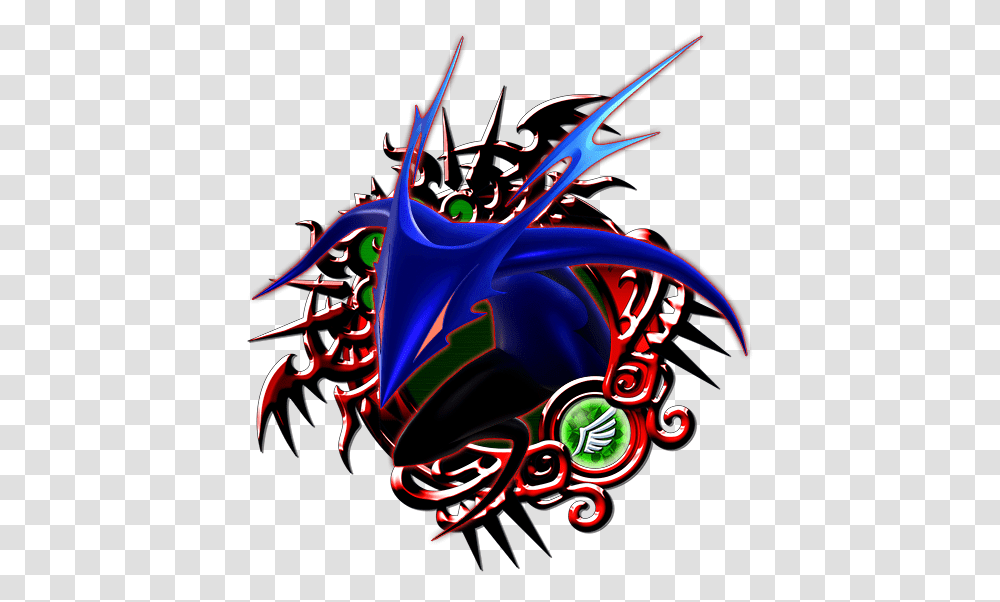 Sn Flood Khux Wiki Kingdom Hearts Unversed, Graphics, Light, Neon, Dragon Transparent Png