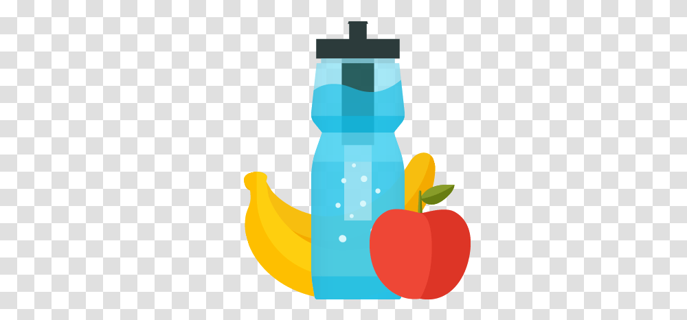 Snack Clipart Water Bottle, Plant, Fruit, Food, Beverage Transparent Png