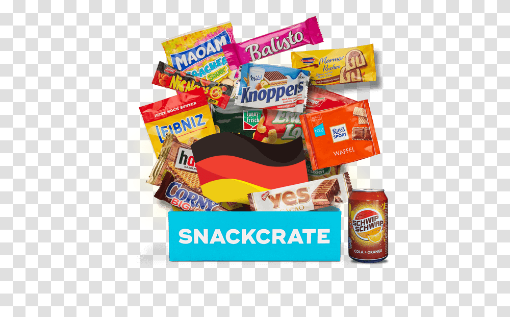 Snackcrate Germany, Food, Candy Transparent Png