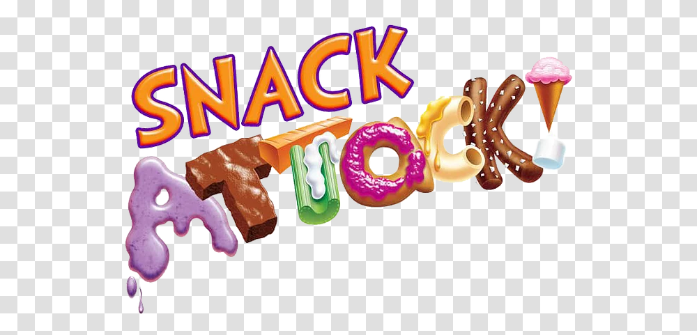 Snacks Enchantedvalley Snack Attack, Food, Text, Bread, Donut Transparent Png
