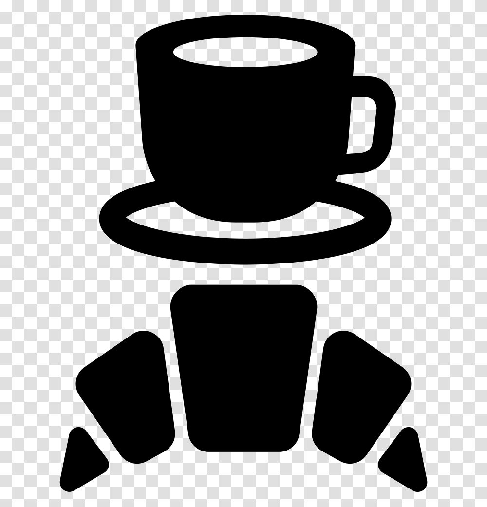 Snacks Sign Coffee And Snack Icon, Coffee Cup, Stencil, Lamp Transparent Png