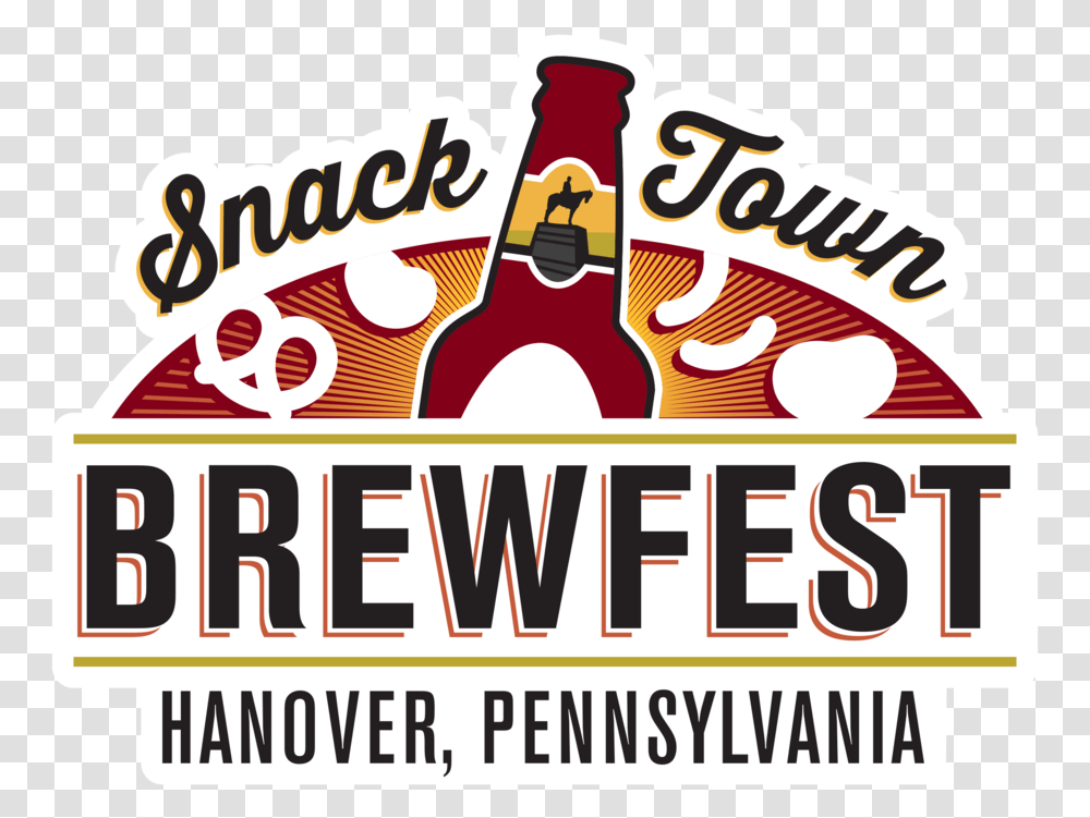 Snacktown Brewfest Logo Oxford Street, Label, Advertisement, Beverage Transparent Png