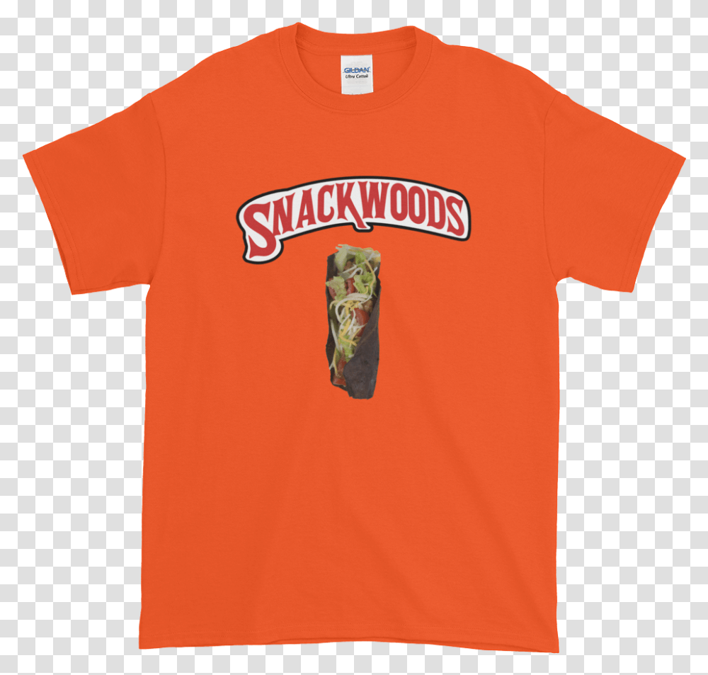 Snackwoods Taco Final Zzz Drip Lines Mockup Front Flat, Apparel, T-Shirt Transparent Png