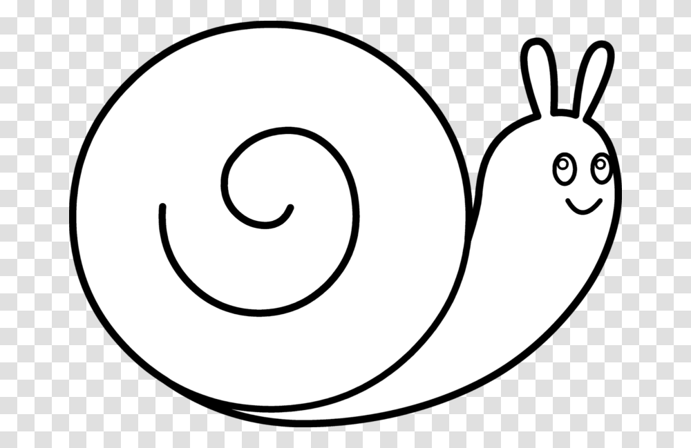 Snail Black And White Clipart, Spiral, Coil, Moon, Outer Space Transparent Png