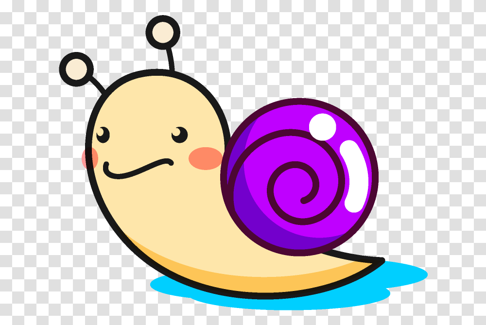 Snail Html Animals Snails Slug Dibujo De Un Caracol, Invertebrate, Spiral, Sea Life Transparent Png