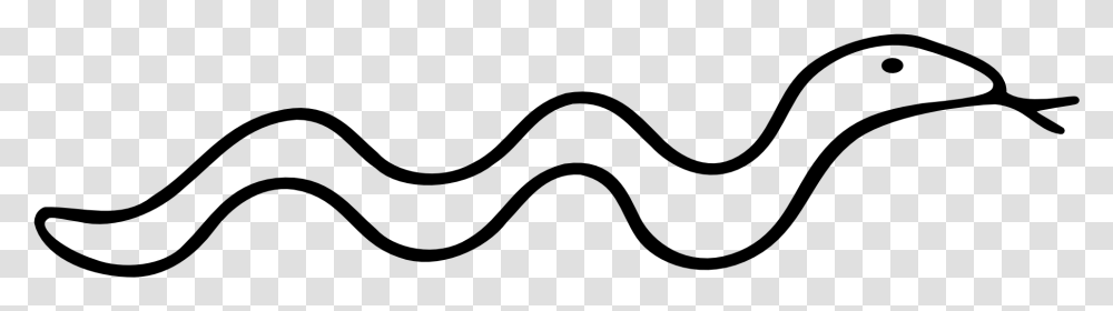 Snake Adam Eve Black White Line Art Black And White Snake Clipart, Gray Transparent Png