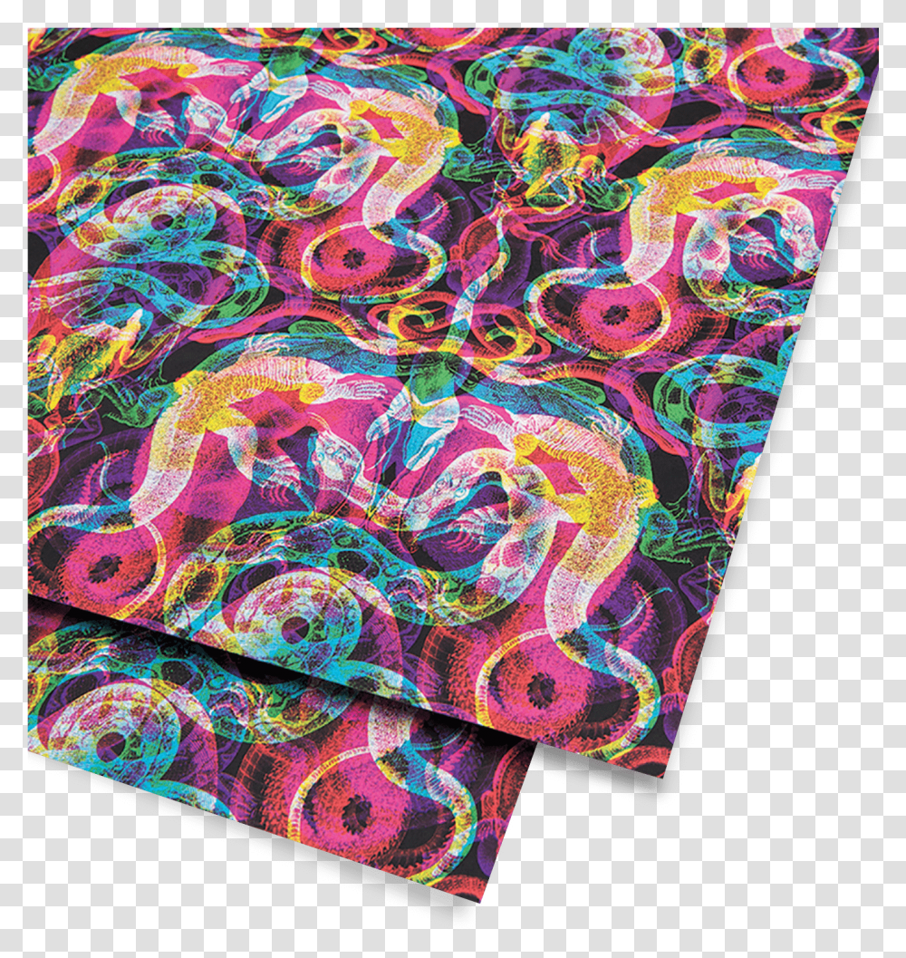 Snake Amp Lizard Wrapping Paper, Rug, Pattern Transparent Png